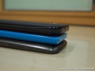 Perbandingan dengan Lumia dan Galaxy Nexus
