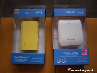 Powerbank Mili Power Passion I & Power Ocean I