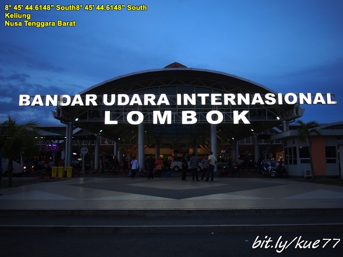 Sampai di Lombok sudah sore