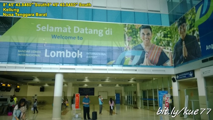 Berakhir di Airport Lombok Praya